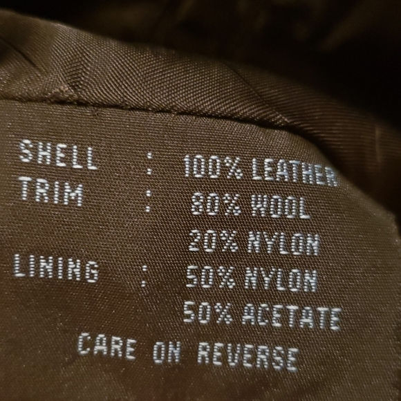 100% leather jacket. Used. Great condition - Picture 5 of 5